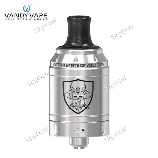 Vandy Vape Berserker Mini MTL RTA 2ML 22MM Top Filling Rebuildable Tank Atomizer - Silver SS Stainless