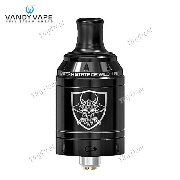 Authentic Vandy Vape Berserker Mini MTL RTA 2ML 22MM Top Filling Rebuildable Tank Atomizer - Black