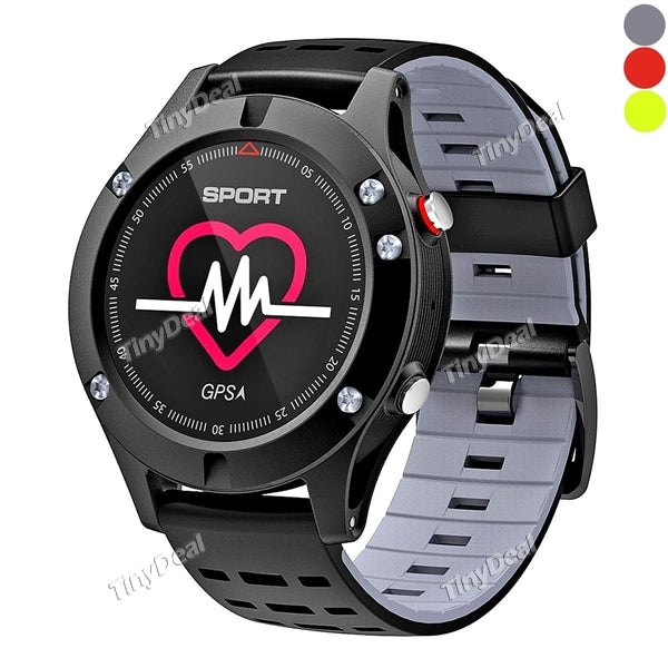NO.1 F5 Smart Watch Heart Rate Monitor GPS Bracelet Sport Wristband for Android iOS Fashion Watch