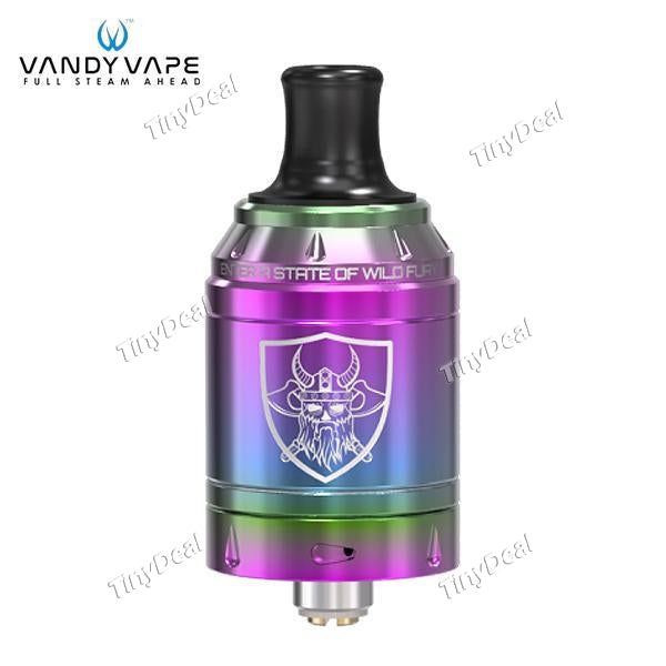 Authentic Vandy Vape Berserker Mini MTL RTA 2ML 22MM Top Filling Rebuildable Tank Atomizer - Rainbow