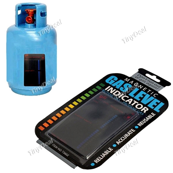 Magnetic Gas Level Indicator Gauge Gas Cylinder Bottle Propane Butane LPG Fuel Gas Tank Level Indicator