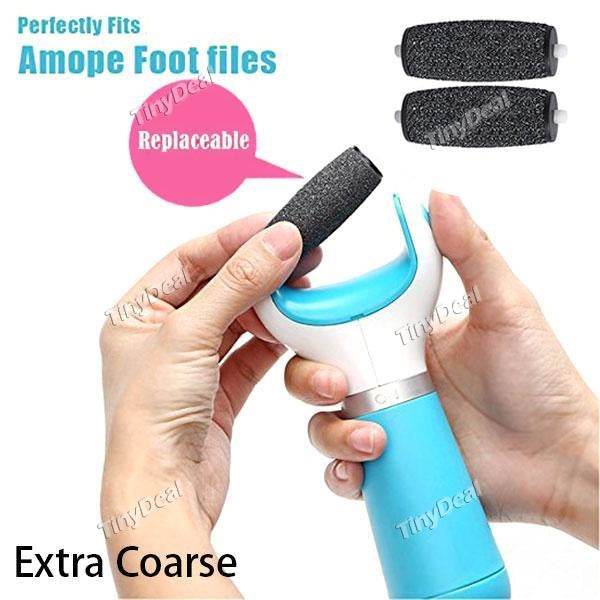 Extra Coarse Replacement Refill Roller for Amope Pedi Refills Electronic Perfect Foot File