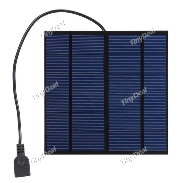 3W 6V Mini Solar Panel Module Solar System Solar Kit Epoxy Cells Charger DIY