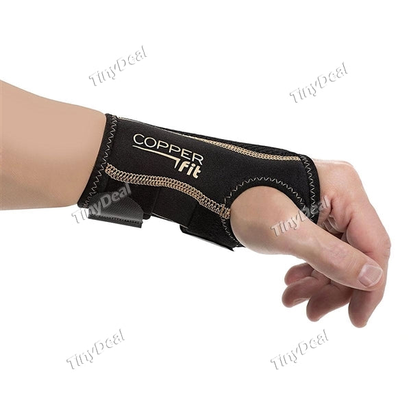 Copper Fit Compression Recovery Wrist Sleeve Arthritis Gloves Relief Joint Inflammation Wrist Pain