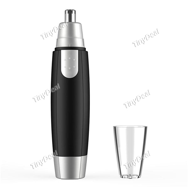Professional Nose & Ear Hair Trimmer Waterproof Stainless Steel Blades and Battery Power Electric Nose Hair Trimmer