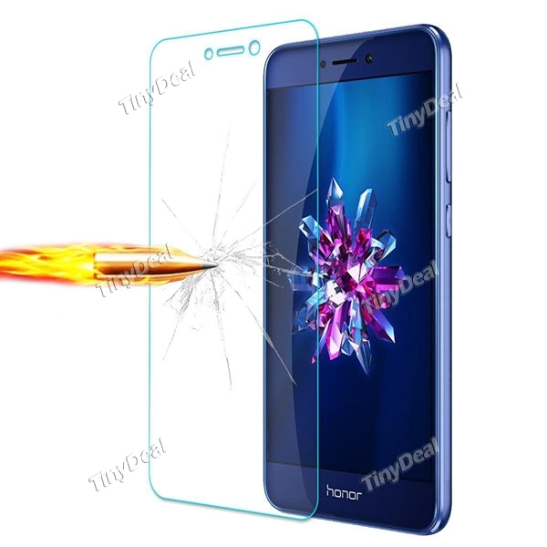 9H 2.5D 0.3mm Tempered Glass Screen Protector Transparent Protective Film for HUAWEI Honor 8 Lite