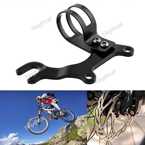 Universal Adjustable Bicycle Cycling Rear Wheel Disc Brake Bracket Bike Frame Adapter Mounting Holder