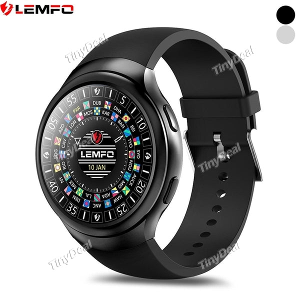LEMFO LES2 Smart Watch Android 5.1 1GB + 16GB Heart Rate Monitor Fitness Tracker GPS WIFI Wristwatch