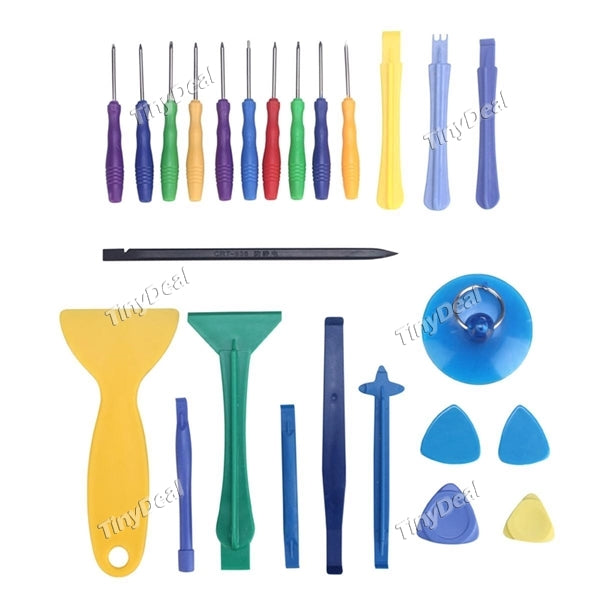 25 in 1 Mobile Phone Repair Tools Kit Screwdriver Set Spudger Pry Opening Tool for iPhone 8 iPad Samsung Hand Tools