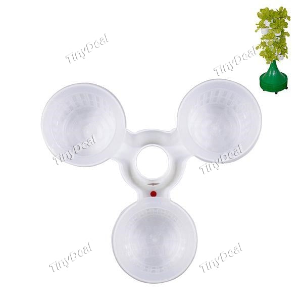 DIY Mobile Hydroponics System NFT Nutrient Film Technique Hydroponics Vegetable Planting Basket Plant Pot Plant Nursery Pot