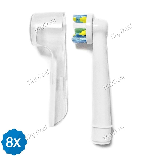 8pcs Oral-B Replacement Brush Head Protection Cover for Electric Toothbrush - Protective And Convenient For Travel
