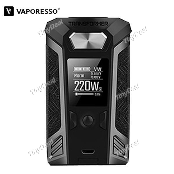 Authentic Vaporesso Switcher Transformer 220W TC VW Box Mod APV - Standard Version Iron Gray