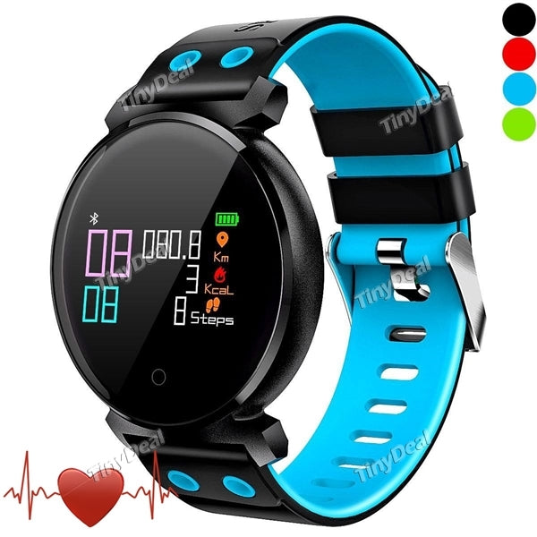 K2 Colorful Screen Heart Rate Smart Bracelet Sports Waterproof Bracelet Super Long Standby Time for Android iOS