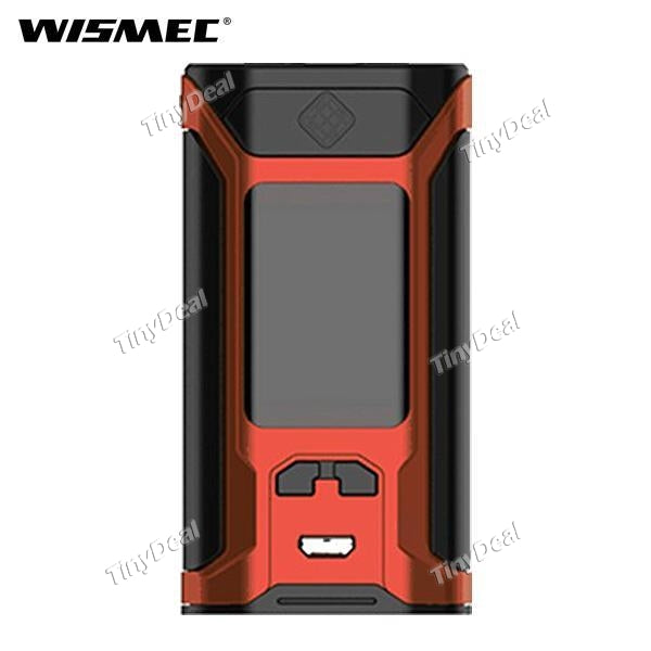 Authentic Wismec SINUOUS RAVAGE 230 230W TC VW APV Box Mod - Red