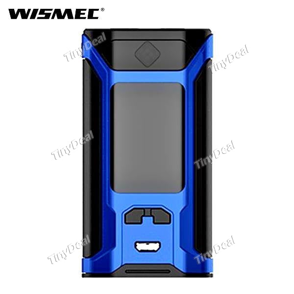 Authentic Wismec SINUOUS RAVAGE 230 230W TC VW APV Box Mod - Custom Blue