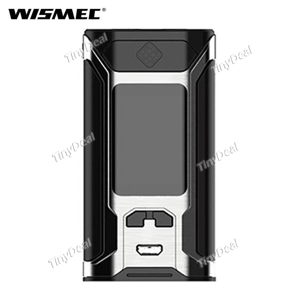 Authentic Wismec SINUOUS RAVAGE 230 230W TC VW APV Box Mod - Brush Stainless Silvery SS