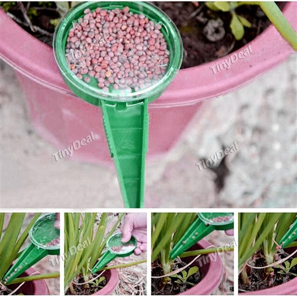 Adjustable Hand Held Garden Flower Plant Grass Seeds Planter Dial Sower Sowing Seeder Gardening Tool