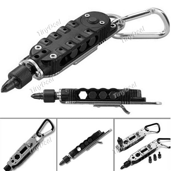 Magic Screwdriver Screwdriver Opener Multi-Function Combination of Tools Mountaineering Flashlight Keychain