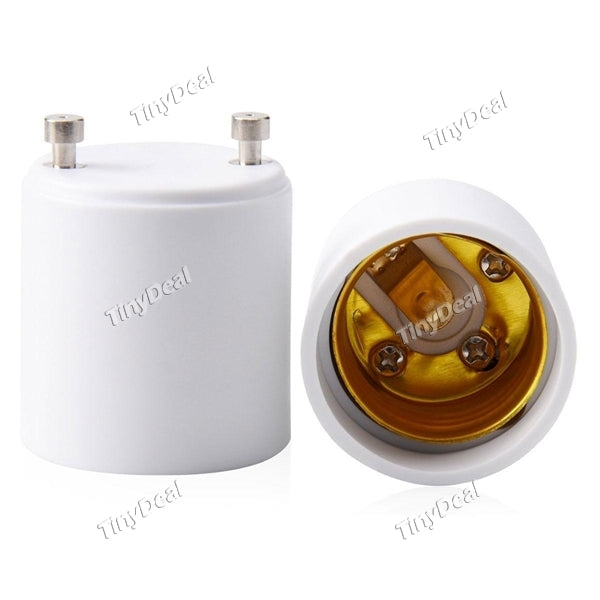 GU24 to E26 E27 Adapter Socket Maximum 1000W Heat Resistant Up to 200℃ Fire Resistant Converts Pin Base Fixture