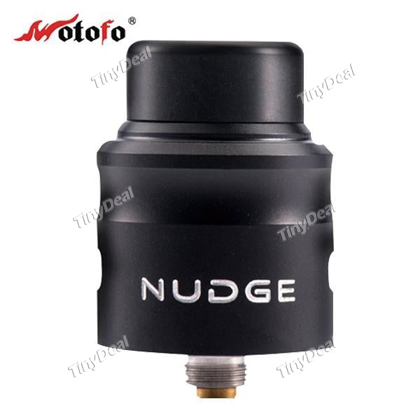 Authentic Wotofo Nudge RDA 24MM Rebuildable Dripping Atomizer - Black