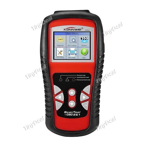 KONNWEI KW830 Car Auto Engine Diagnostic Scanner Tool Battery Tester Vehicle Trouble Codes Reader Scan