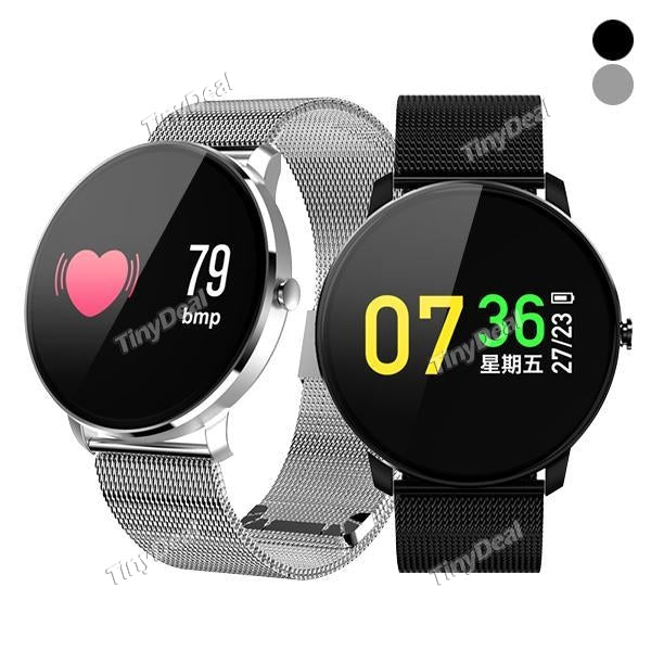 CF007S Waterproof Round Smart Wristband Heart Rate Blood Pressure Monitor Smart Bracelet Fitness Tracker