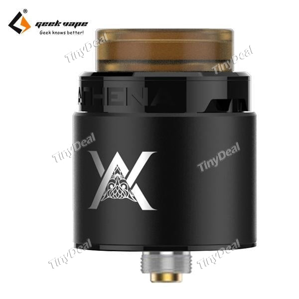 Authentic GeekVape Athena Squonk RDA 24MM Rebulidable Dripping Atomizer - Black