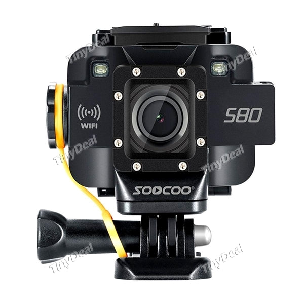 SOOCOO S80 1.5'' 170 Degree Wide Angle 4K Extreme Sport Action Camera HD Waterproof DV Build-in WIFI Sport Cam