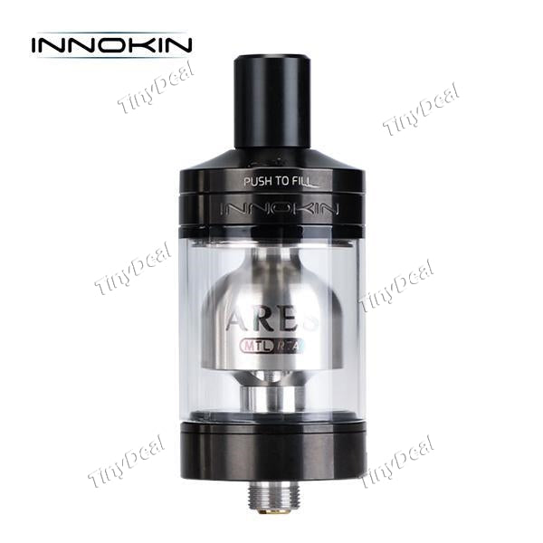 Authentic Innokin Ares 5ML MTL RTA Rebuildable Tank Atomizer 24mm - Black