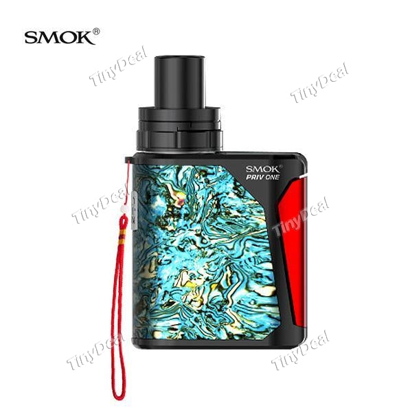 Smoktech Priv One 18W - 25W 920mAh AIO All In One Compact Full Complete Kit - Green Pearl Paper