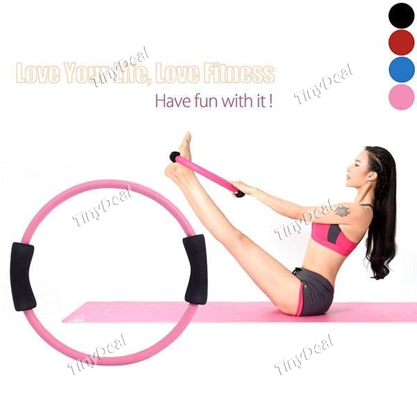 Pilates Ring Toning Fitness Magic Circle Flexibility Exercise Circle for Fitness Training Workout 15.7''