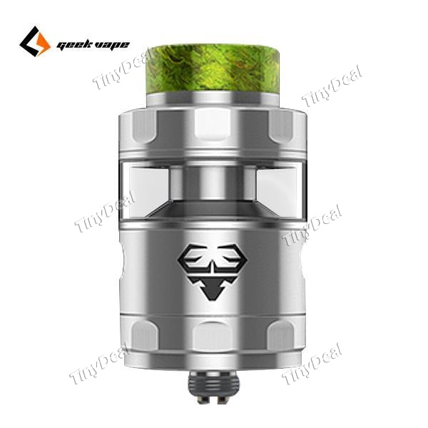 Authentic GeekVape Blitzen 2ML / 5ML RTA 24MM Rebuildable Tank Atomizer - Slivery SS Stainless Steel