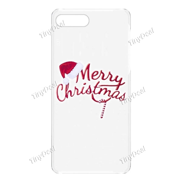 Christmas Pattern Soft Silicone TPU Cover Case Slim Protective Case Cover for HOMTOM S9 PLUS