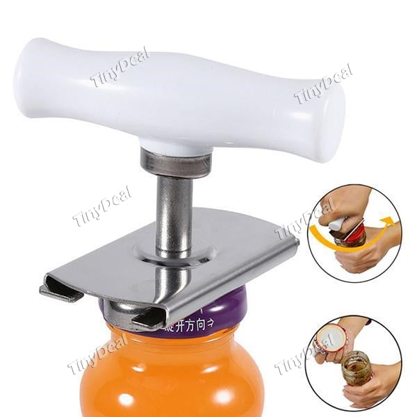 Stainless Steel Bottle Opener Anti-skid Can Openers Labor-saving Twist Screw Capping Tool Kitchen Accessories