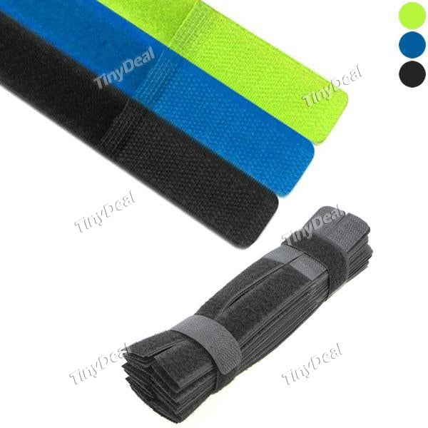 50pcs/Pack Cable Ties Reusable Fastening Cable Ties Cable Straps Strips Wire Organizer Cord Rope Holder