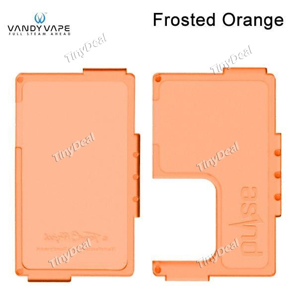 Authentic VandyVape Replacement Panels for Pulse BF Squonk Squonker Box Mod - Frosted Orange Color