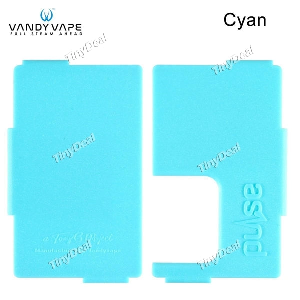 Authentic VandyVape Replacement Panels for Pulse BF Squonk Squonker Box Mod - Frosted Cyan Color