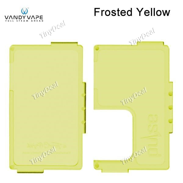 Authentic VandyVape Replacement Panels for Pulse BF Squonk Squonker Box Mod - Frosted Yellow Color