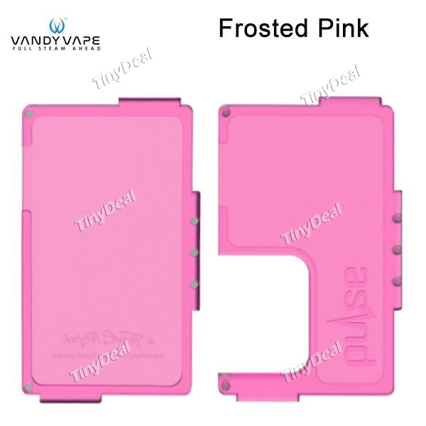 Authentic VandyVape Replacement Panels for Pulse BF Squonk Squonker Box Mod - Frosted Pink Color