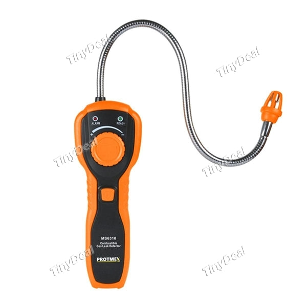 PEAKMETER MS6310 High Accuracy Combustible Gas Leak Detector with Sound Light Alarm Gas Analyzer Meter
