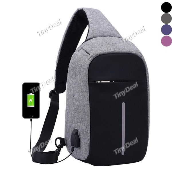 Crossbody Bags Men Anti-theft Chest Pack Summer Short Trip Messengers Bag Water Repellent Shoulder Bag