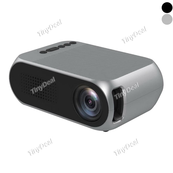 YG320 Portable LCD Projector 400-600LM 1080P AV USB HDMI Video LED Mini Projector Smart Home Cinema Theater