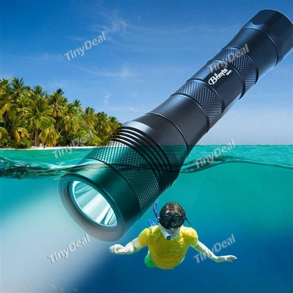 Brinyte DIV01 320m Diving Handheld Frashlight 1050LM LED Light Night Riding Underwater Lamp Lighting Torch