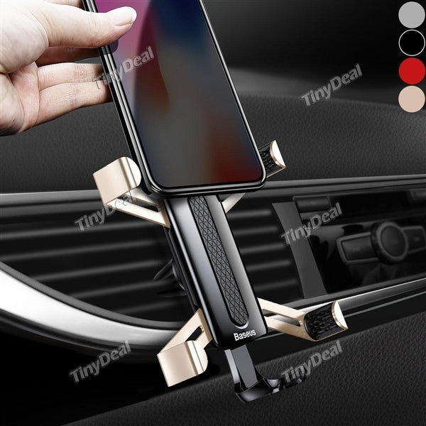Baseus Car Phone Holder Spiderman Gravity Air Vent Mount Holder Stand for iPhone X 8 7 Samsung Huawei Xiaomi