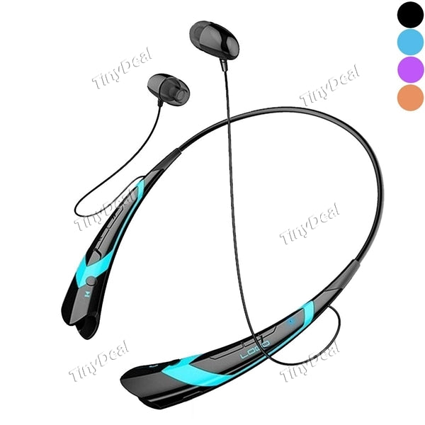 HBS760 Wireless Stereo Bluetooth Around the Neck Headset Secure Fit with Built-in Mic for iPhone Android Phones