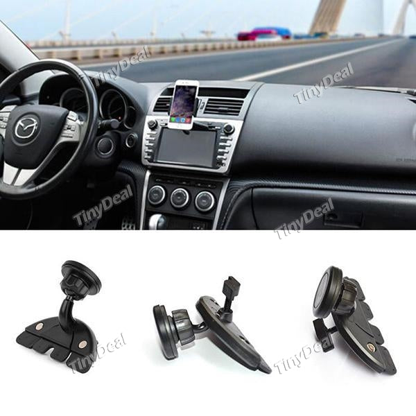 CD Slot Car Mount Holder Magnetic Car Phone Stand Universal GPS Holder Bracket for Smart Phones