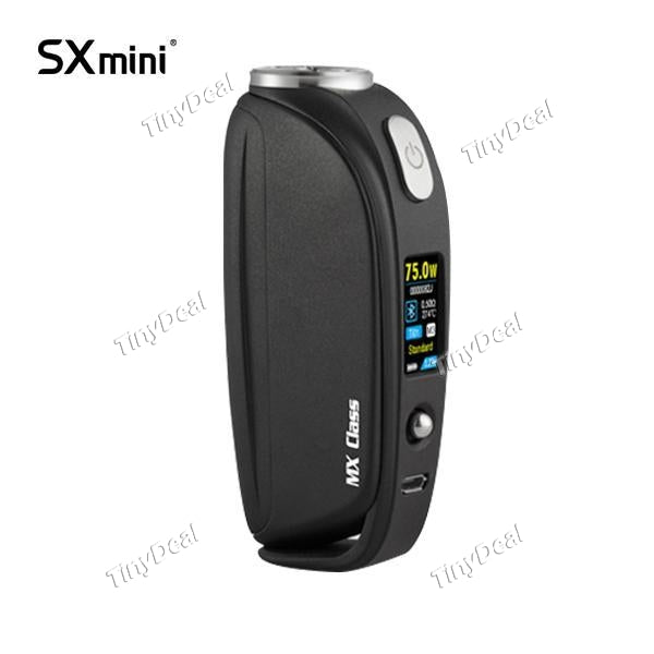 Authentic YiHi SXmini MX Class 75W SX480J-BT Chipset Bluetooth Joystick Control TC Box Mod APV - Black