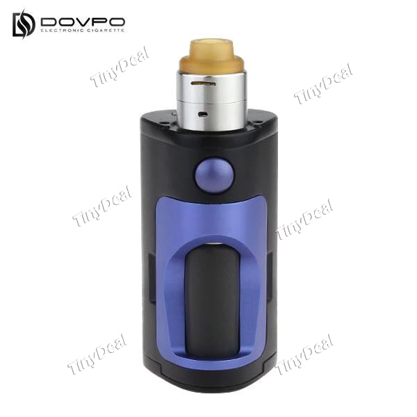 Authentic DOVPO Armour Mechanical Mech Box Mod Squonk Starter RDA Kit - Black Purple