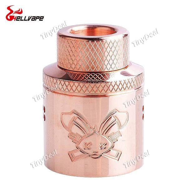 Authentic Hellvape Dead Rabbit 24mm RDA Priest Challenge Cap - Copper Color