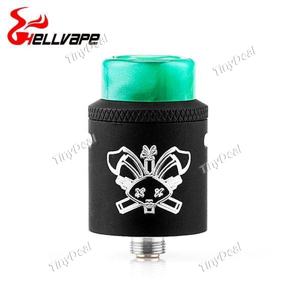 Authentic Hellvape Dead Rabbit SQ Bottom Feeding RDA 22mm Rebuildable Dripping Atomizer - Black